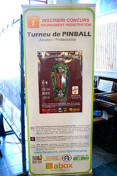 The RPO information banner at the entrance to the area