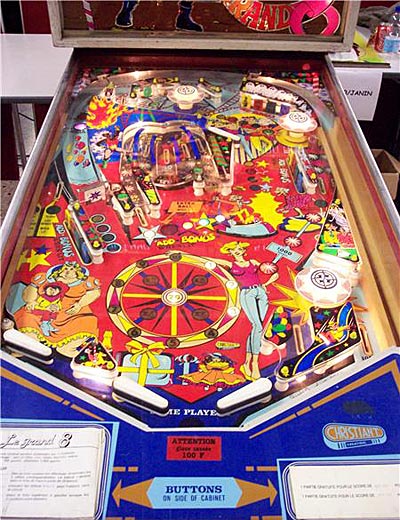 The Le Grand Huit's playfield
