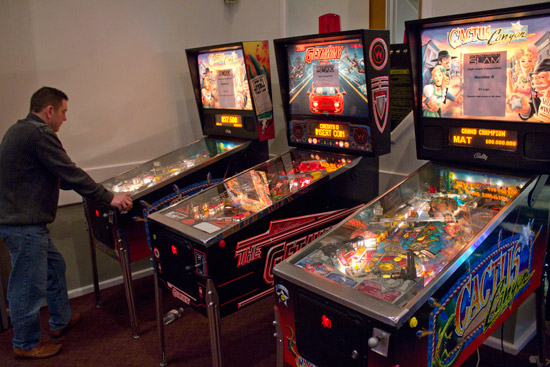 The High Score Competition machines