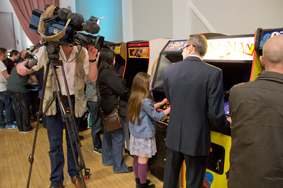 The ITV News reporter on Pac-Man