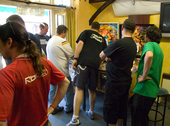 The UK Pinball Cup is underway