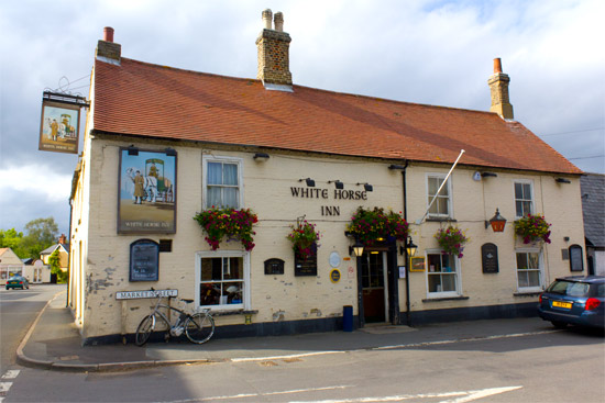 The White Horse in Swavesey, venue for the meeting