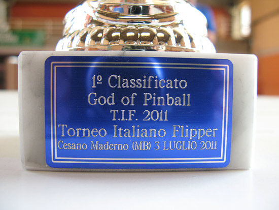 Only for the God of Pinball