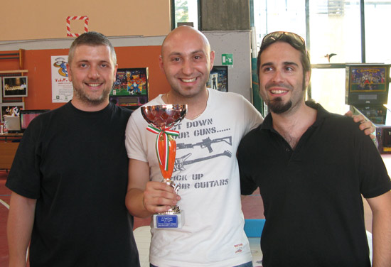 The winner, Daniele C. Acciari