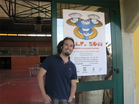 T.I.F. 2011 Organiser, Federico Ravagnati
