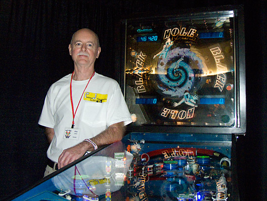 Alan Lewis and his Black Hole machine