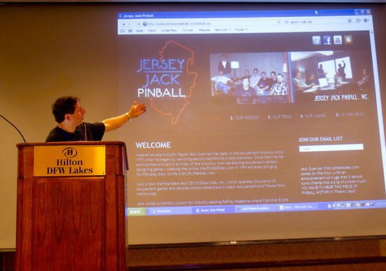 Jack presents the new Jersey Jack Pinball website