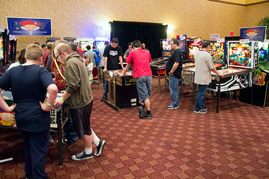 Elevation Games had brought a large number of machines to the TPF once again