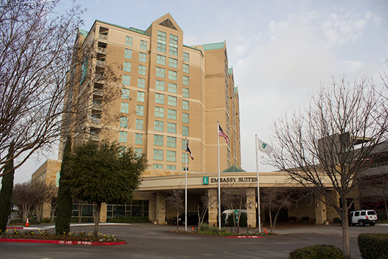 The Embassy Suites Dallas-Frisco, home of the TPF 2014