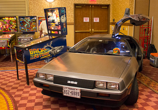 The almost-obligatory De Lorean and Back to the Future game