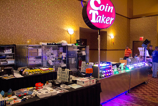 Apart from their familiar wide range of LEDs, CoinTaker also had some other pinball products