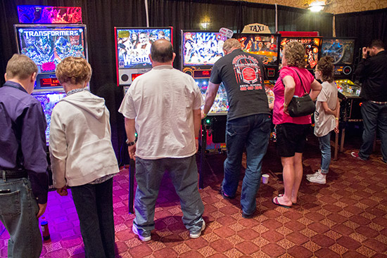 Machines from 1984, Queen City Pinball and Ozark Pinball Syndicate