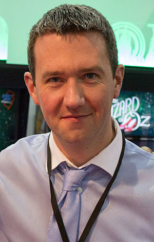UK Pinball Group Hall of Fame 2013 inductee, Phil Palmer