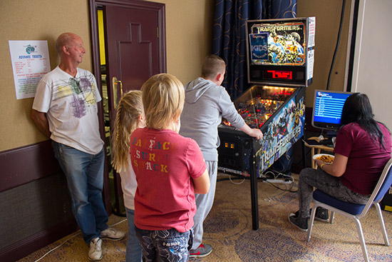 The UK Pinball Kids Tournament on Saturday