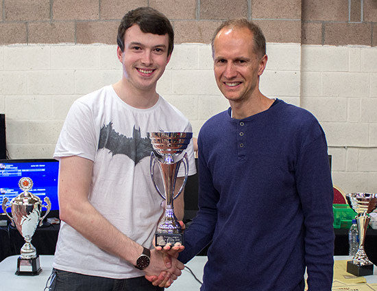 Second place in the B Division final, Richard Rothwell-Jackson