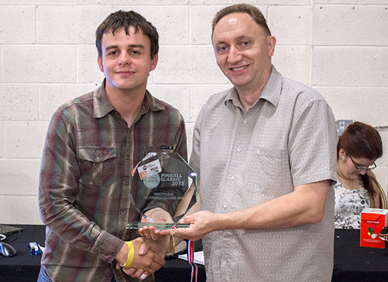 Will Dutton, Winner of the UK Pinball Classic 2015