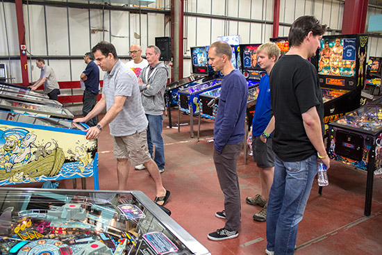 Play-off games in the UK Pinball Open