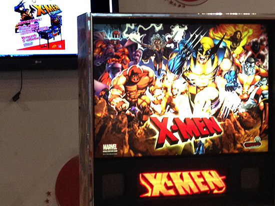 X-Men at one of the launch parties