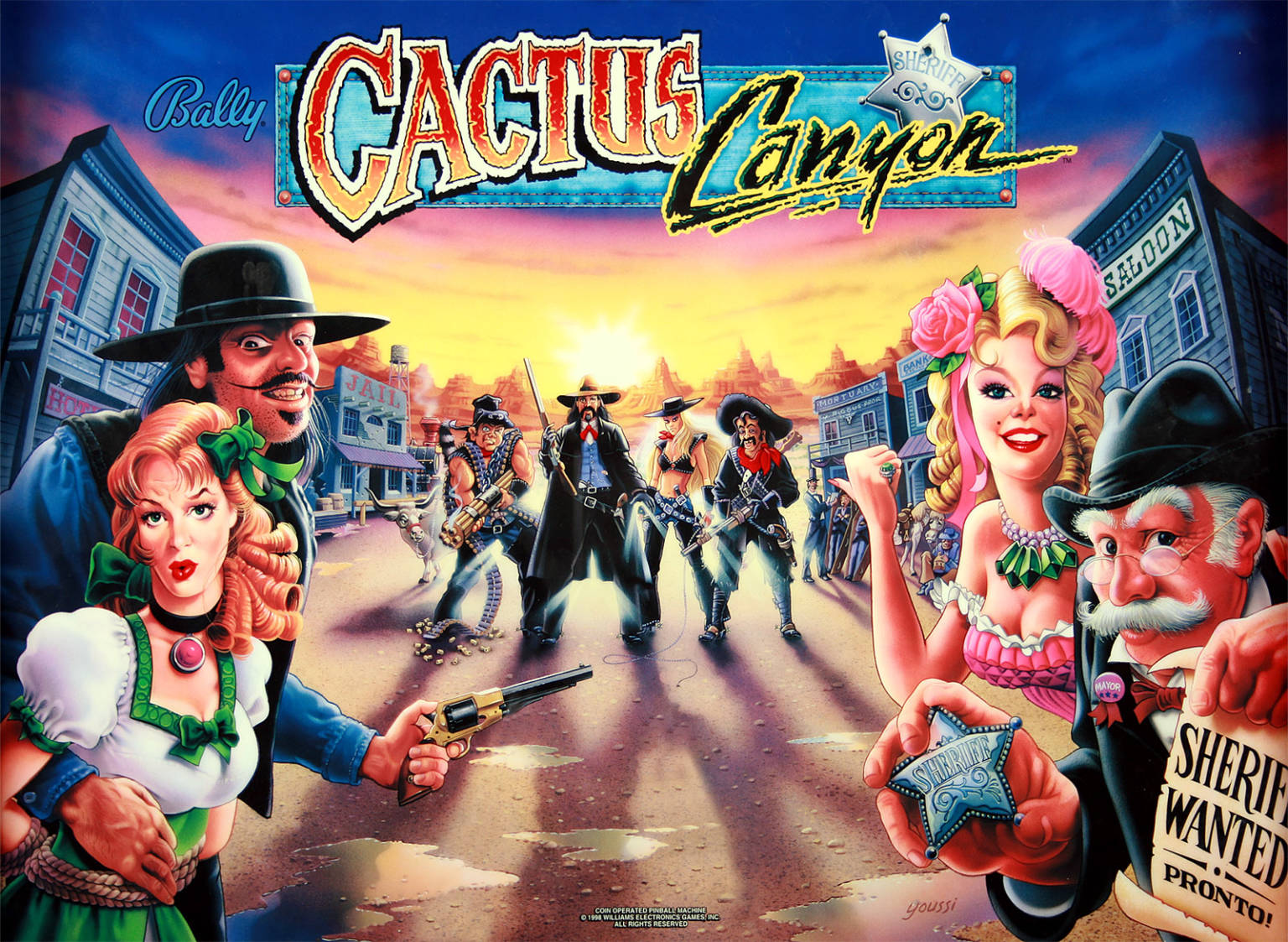 CACTUS CANYON REMAKE CONFIRMED – Welcome To Pinball News – First & Free