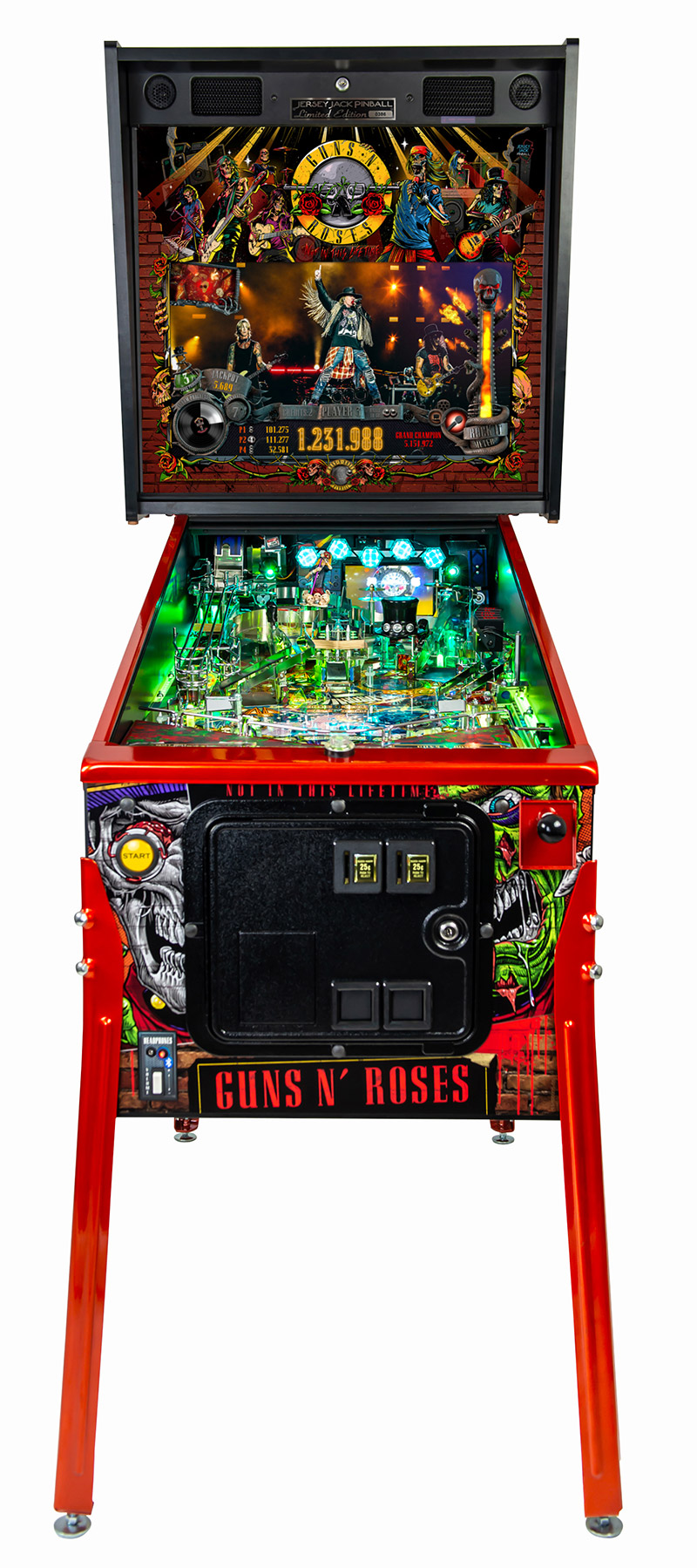 JJP'S GUNS N' ROSES REVEALED – Welcome to Pinball News – First & Free