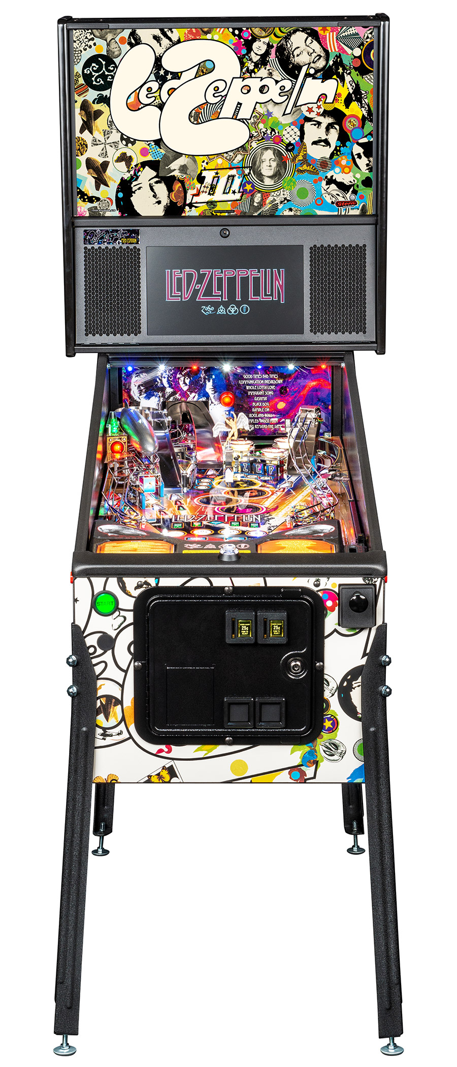 STERN REVEALS LED ZEPPELIN PINBALL – Welcome to Pinball News – First & Free