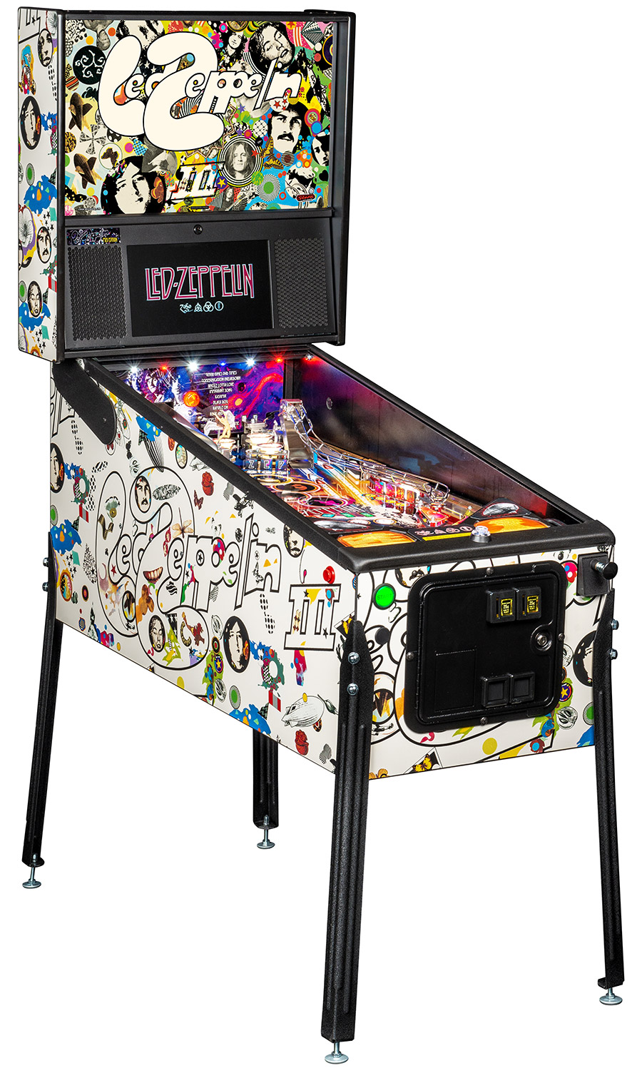 STERN REVEALS LED ZEPPELIN PINBALL – Welcome to Pinball News – First & Free
