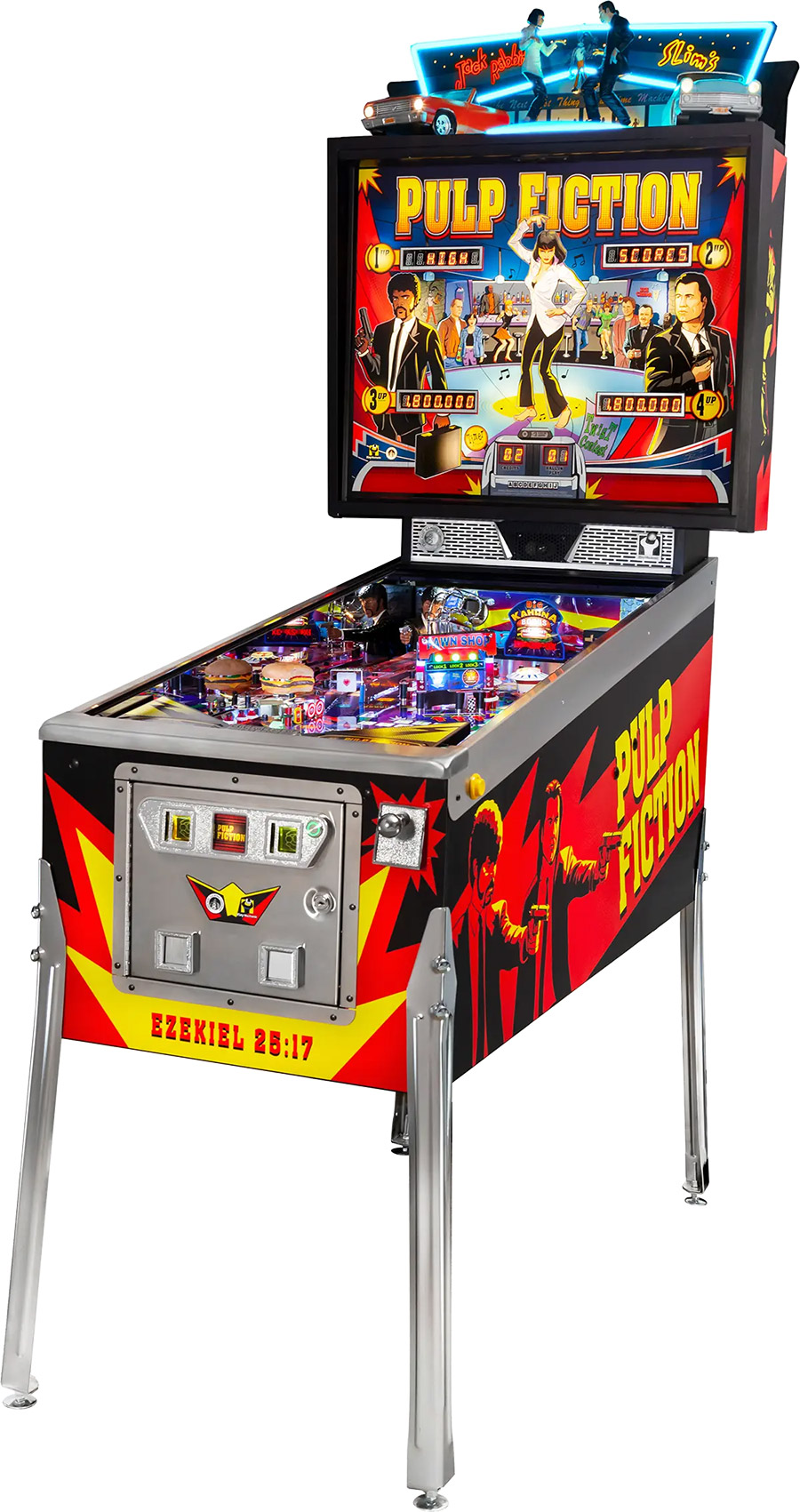 PULP FICTION REVEALED – Welcome to Pinball News – First & Free