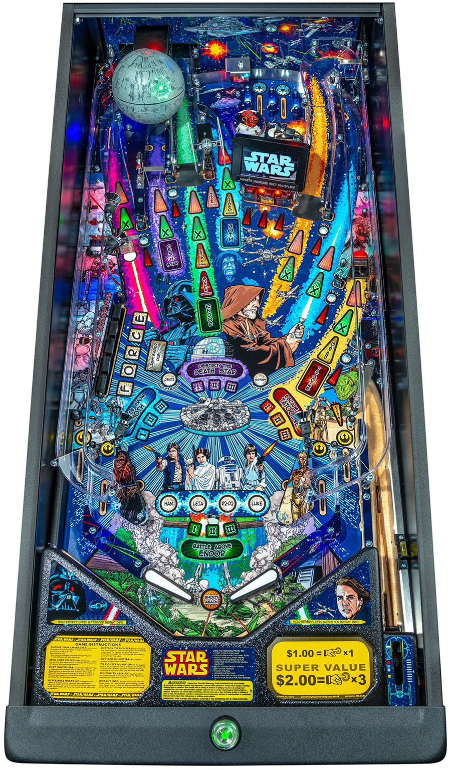 STERN SHOW RE-ARTED STAR WARS – Welcome to Pinball News – First & Free