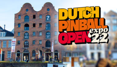 The Dutch Pinball Open Expo 2022 in Rotterdam