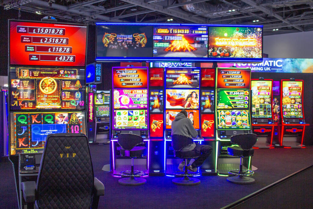 The London Casino and Gaming Show was dominated by electronic slot machines