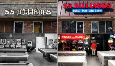 SS Billiards Then and Now