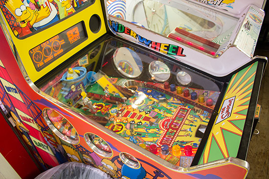 And pinball manages to get another look in with this Simpsons Kooky Carnival from Stern Pinball