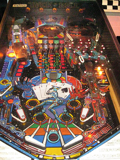 The Jack•Bot had a clean working playfield
