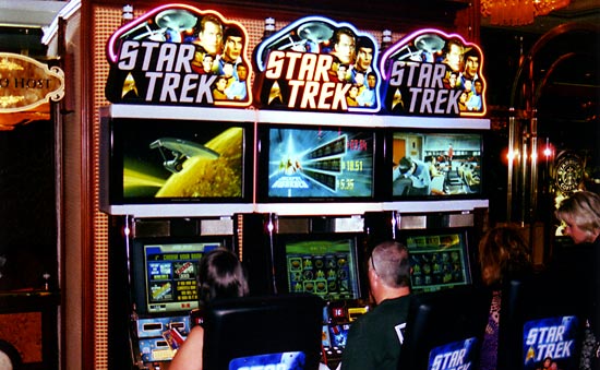 The Star Trek games from WMS never seemed to sit idle