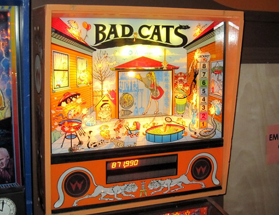 My Holy Grail pin,Williams Bad Cats