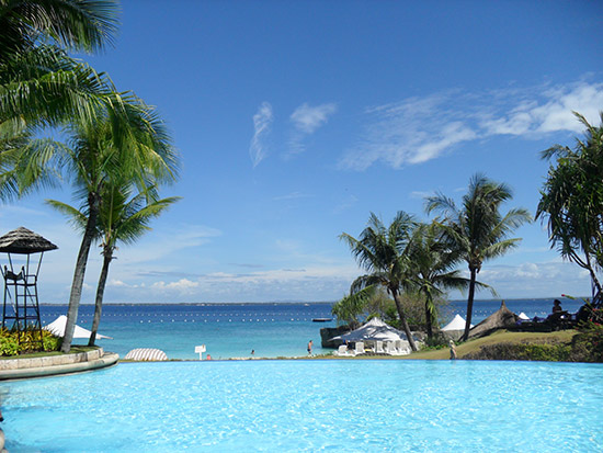 The resort's pool
