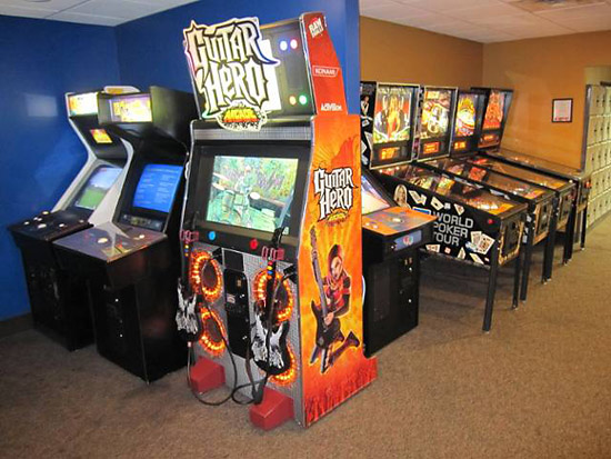 Other games in the arcade