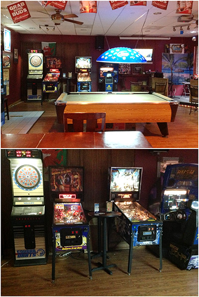 Games to play inside the bar