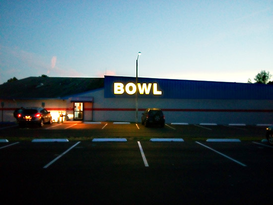 The Oviedo Bowling Center, home of the Pinball Lounge