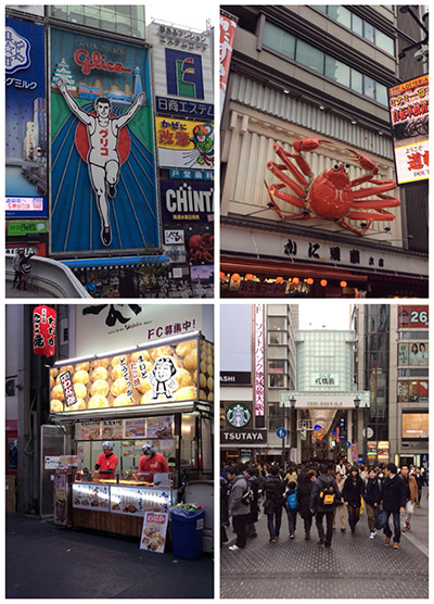 Shopping in the Namba district