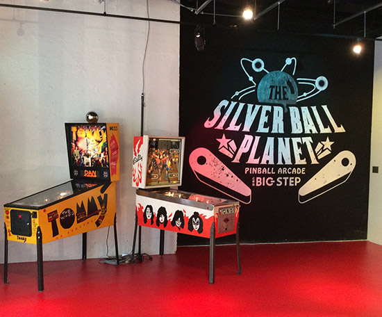 Games at Silver Ball Planet