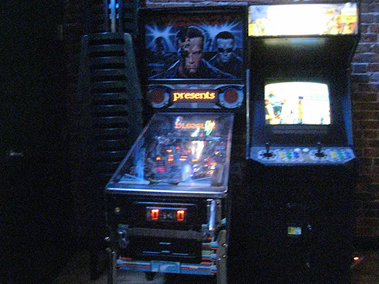 The Terminator 2 inside Union Square Sports Bar